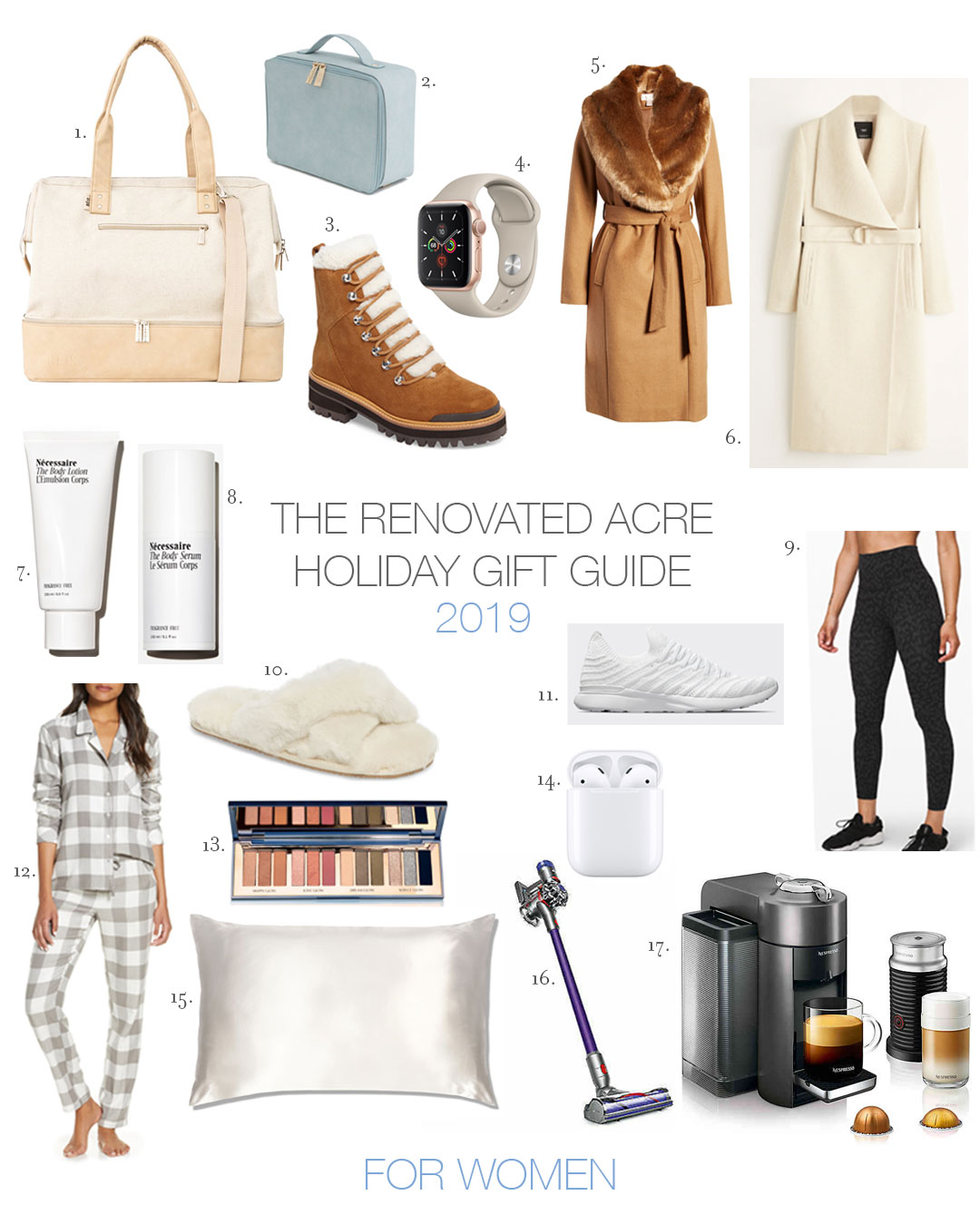 HOLIDAY GIFT GUIDE: FOR WOMEN - KATE KNOWLES HOME