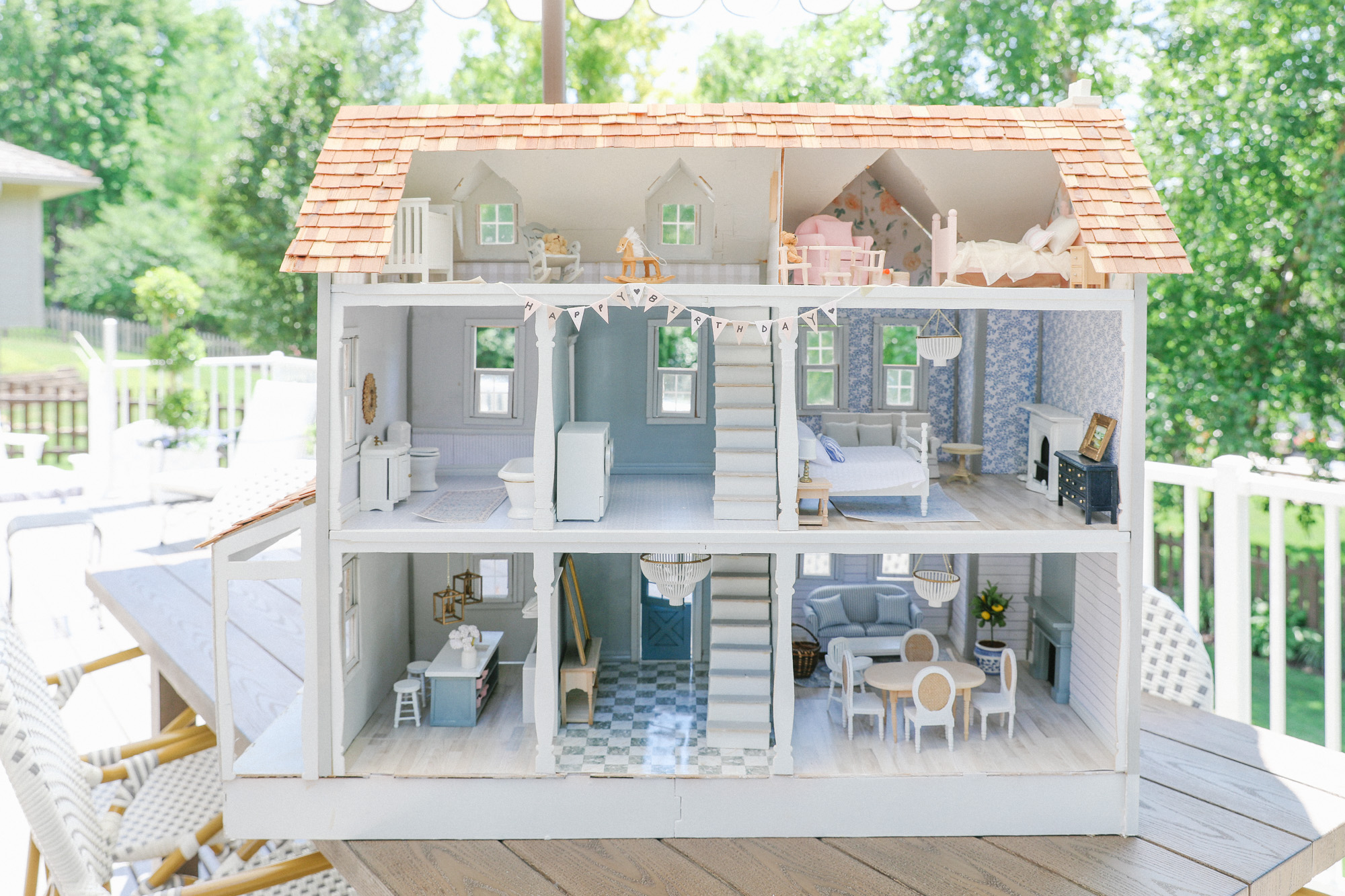 How To Make Modern Paper Dollhouse with Paper Items Online